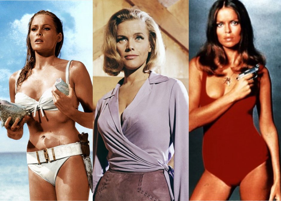 The last girls of James Bond Actress
