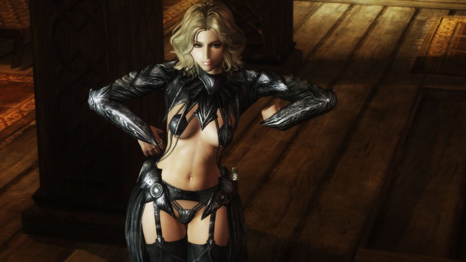 Skyrim Women's armor CBBE