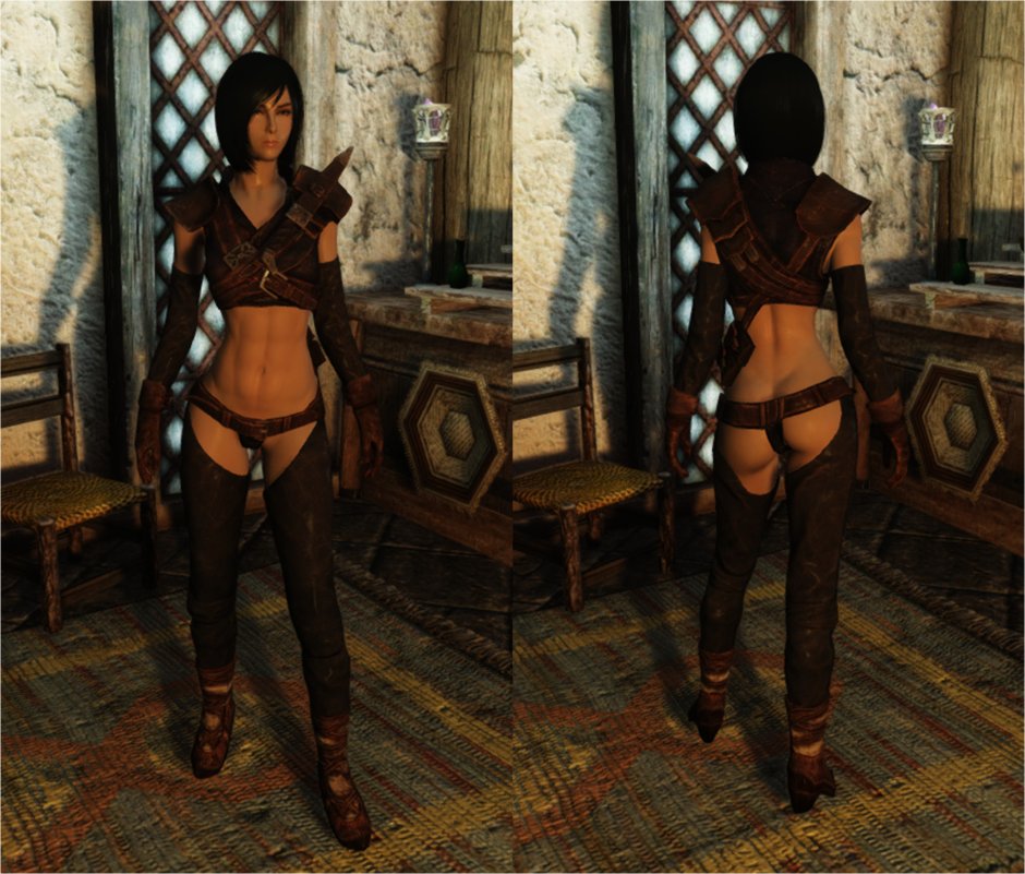 Vanilla armor UNP Skyrim