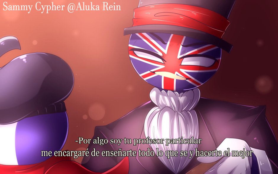 France and UK Countryhumans Ship 18