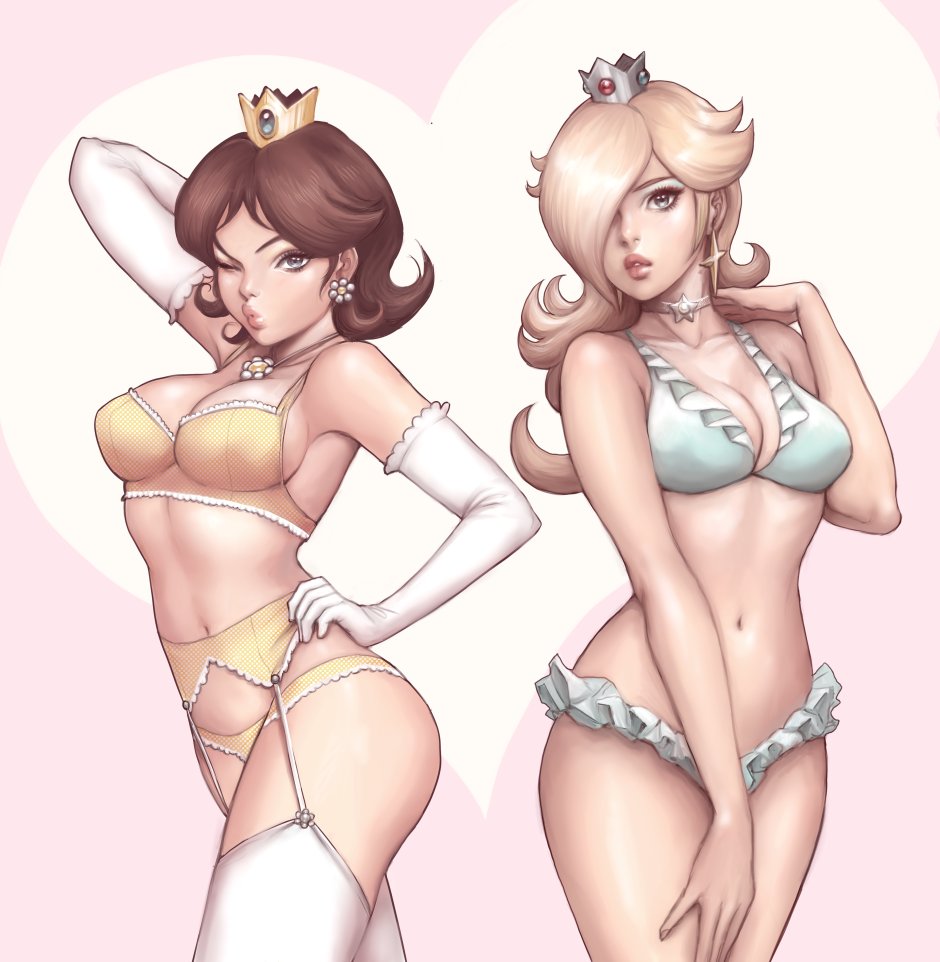 Princess Daisy and Princess Pich Ero
