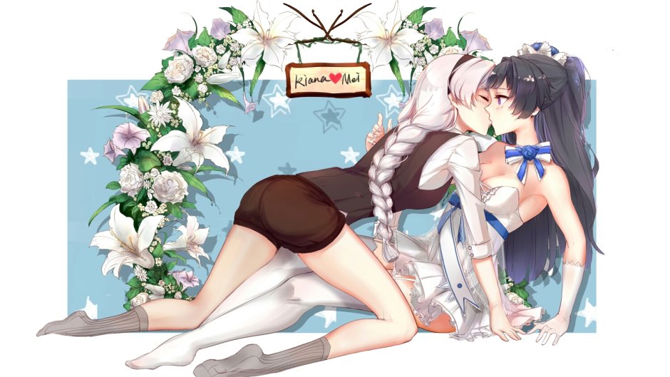 Kiana Kaslan and Mei
