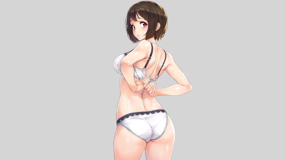 Anime girls in underwear