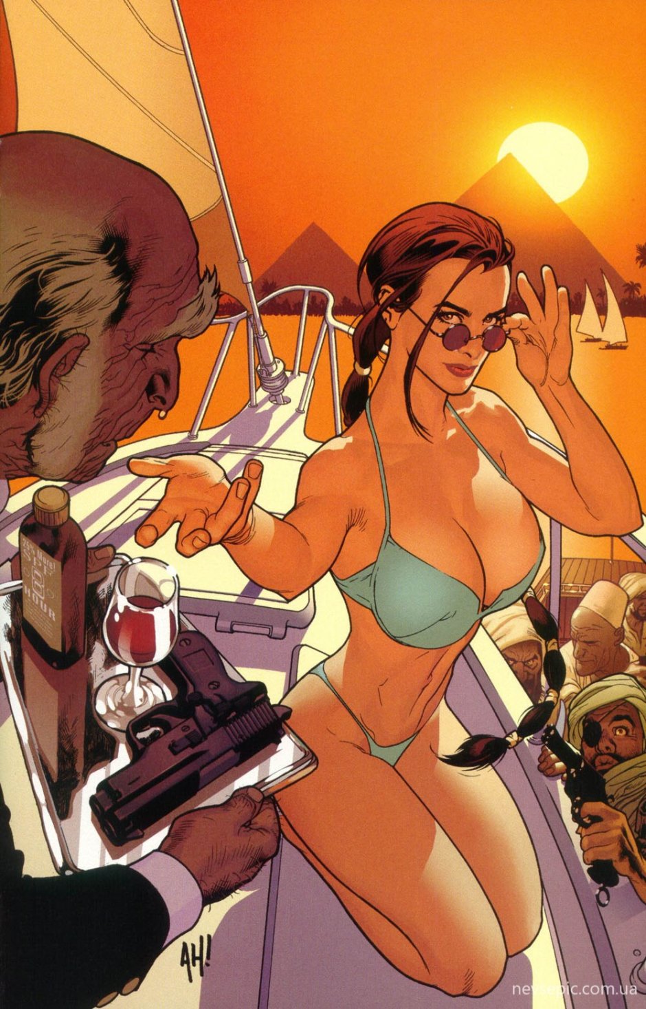 Jill Valentine and Lara Croft