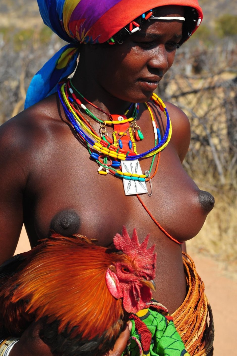 Naked African women