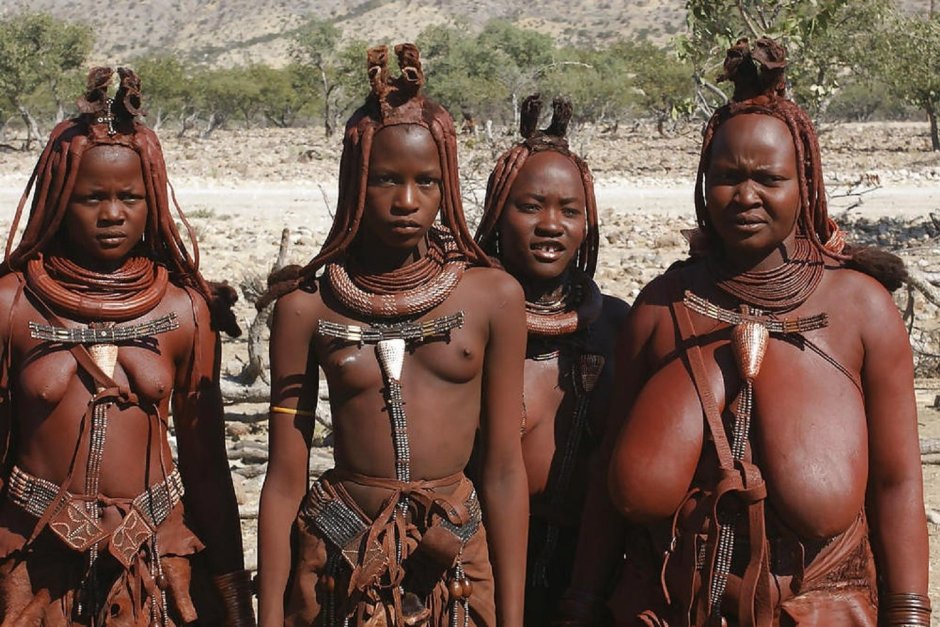 Namibia. The Khimba Broke is naked