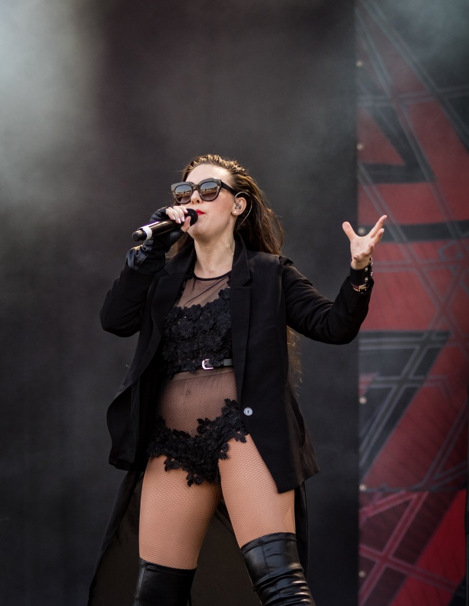 Elize Ryd in a swimsuit