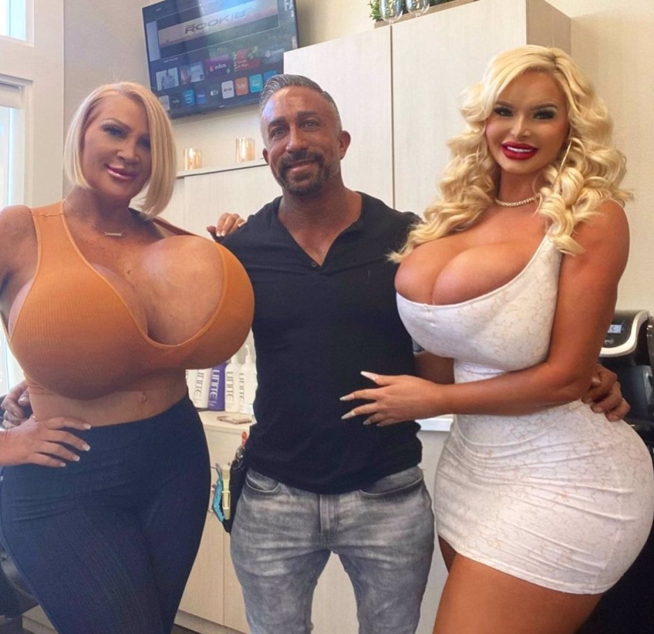 Big artificial breasts