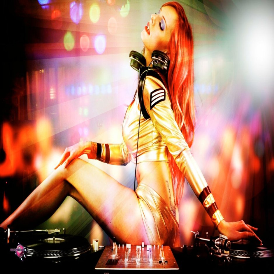 Video clip techno dance