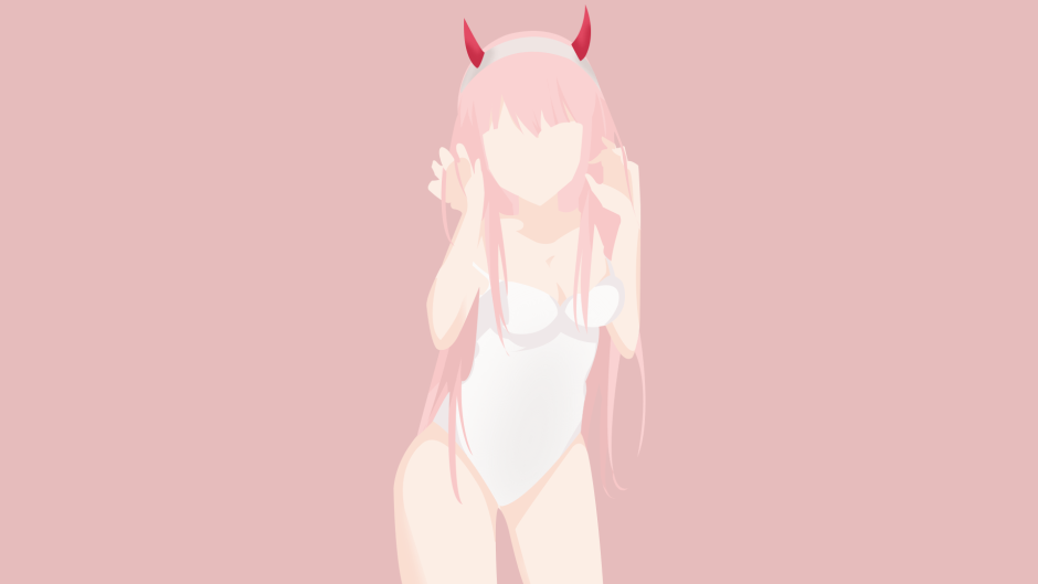 Dear pink background