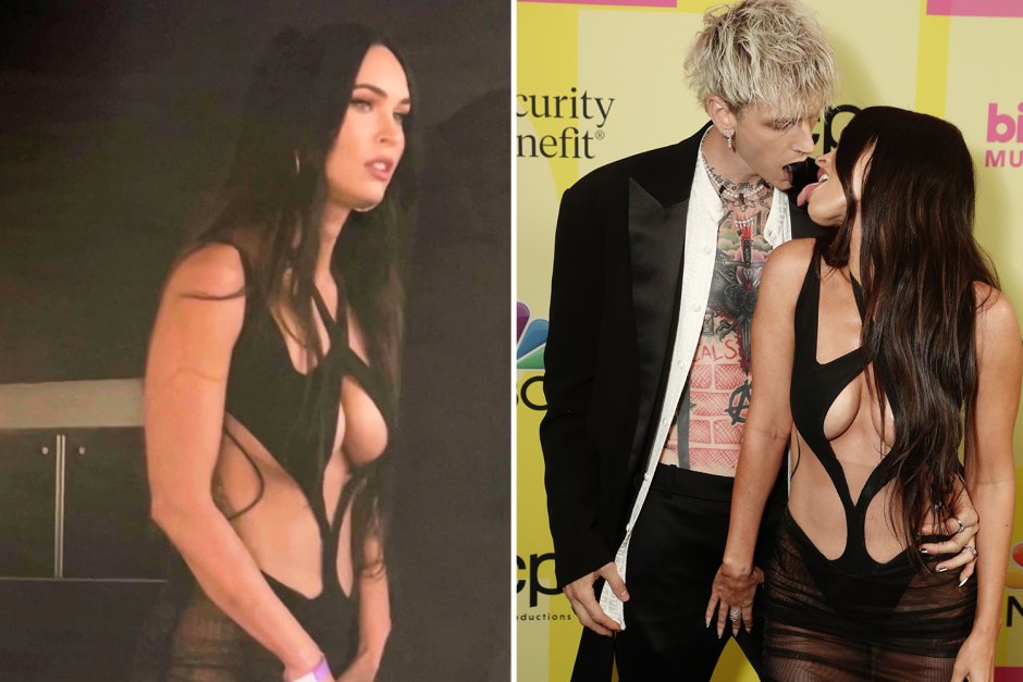 Machine Gun Kelly and Megan Fox 2021