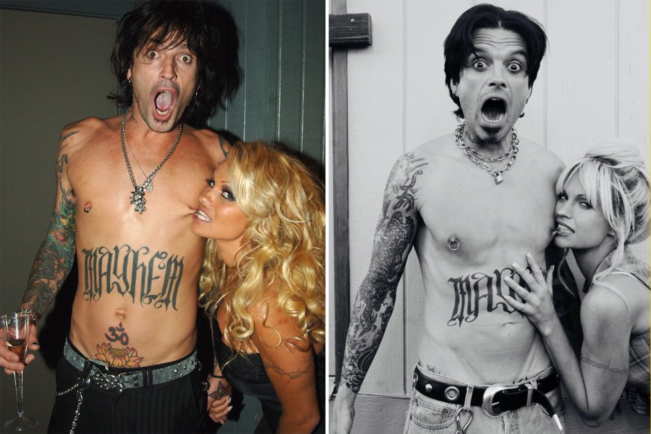 Motli Kry and Pamela Anderson