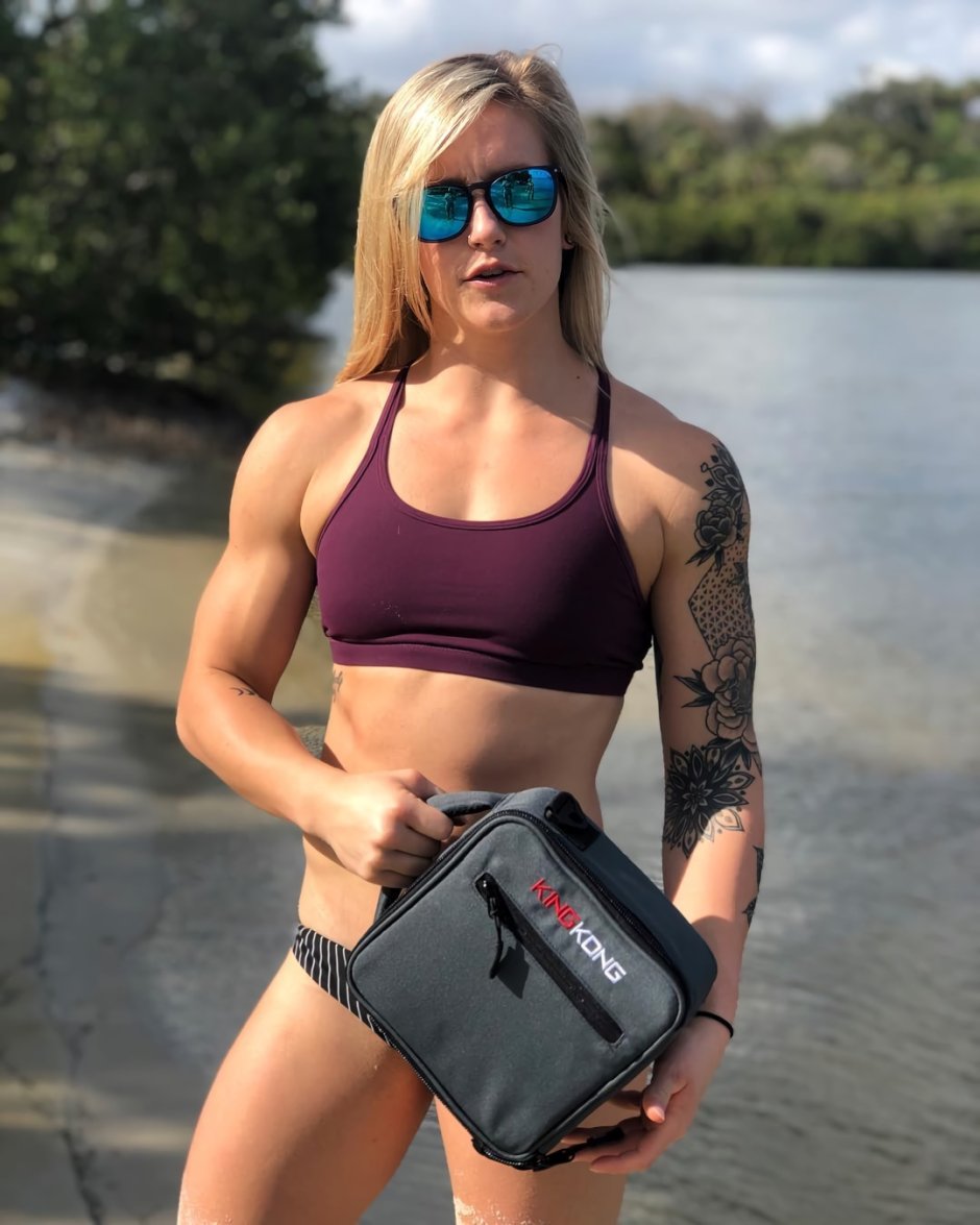 Josie Hamming with girls