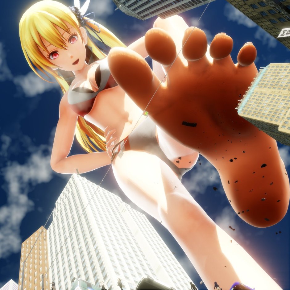 Giantess Roxanne Feet