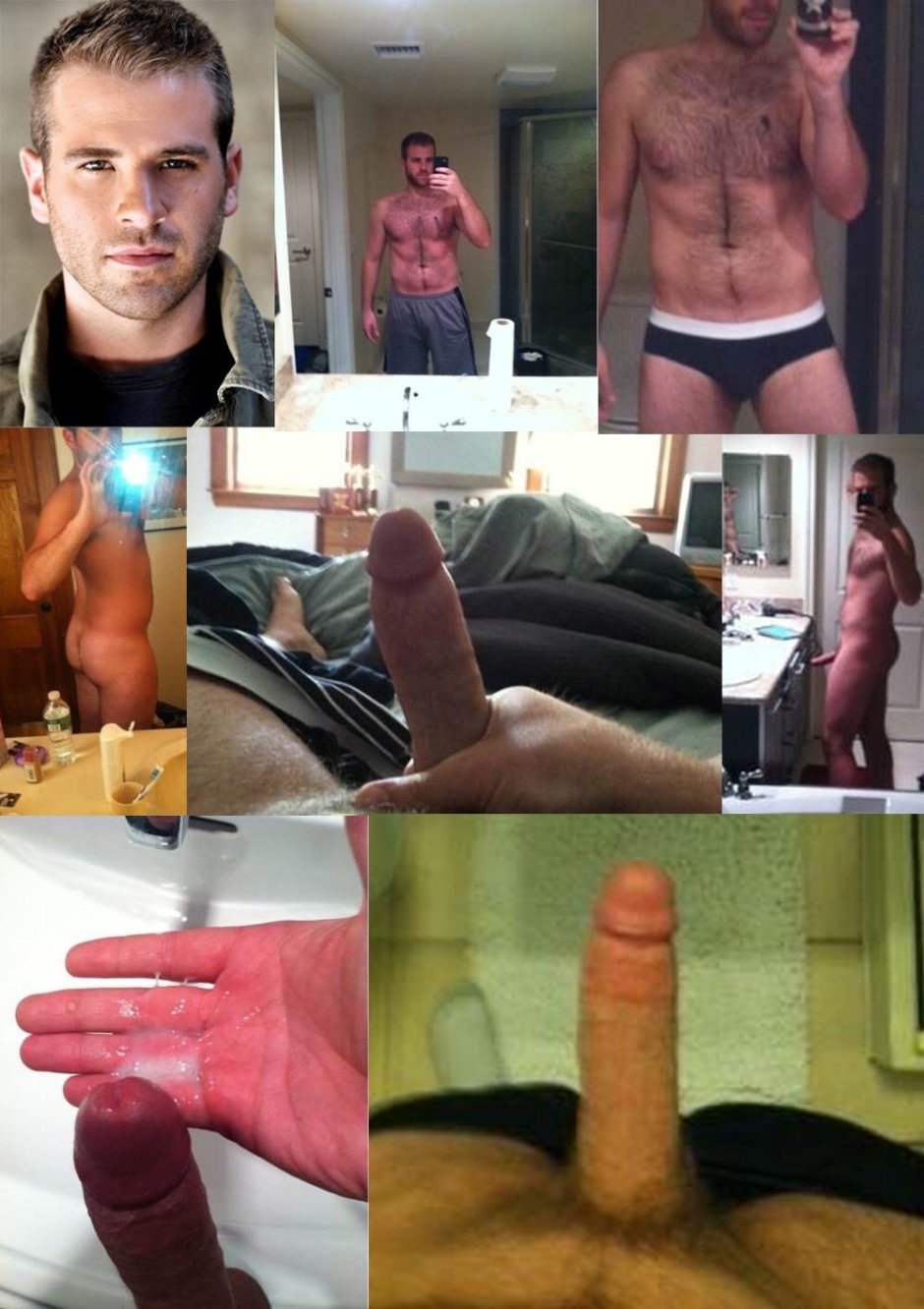 Actor Chris Evans naked