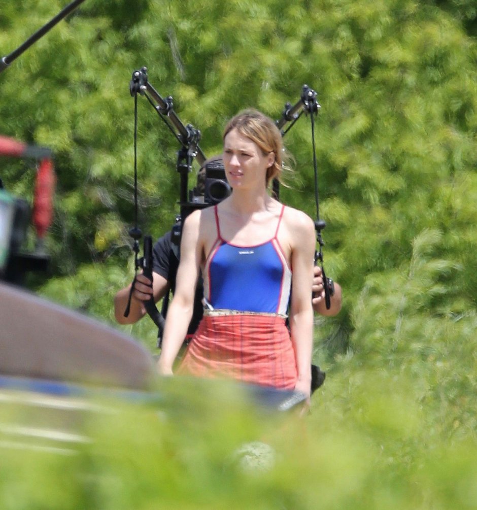 Mackenzie Davis chest