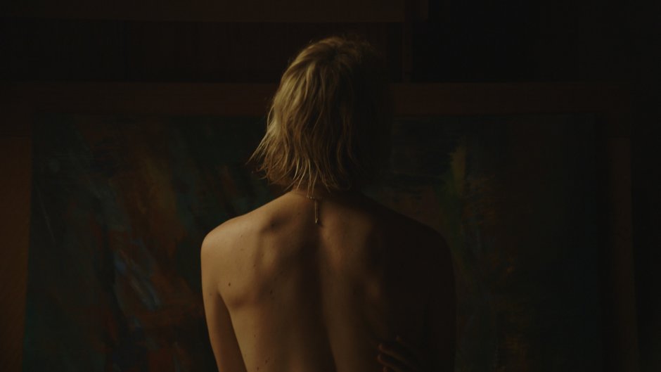 Mackenzie Davis in underwear