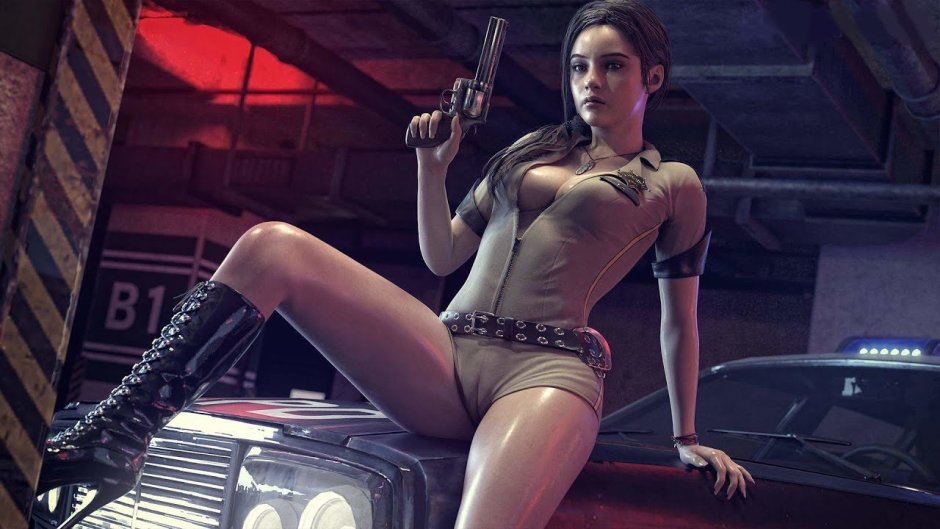Claire Radfield Remake 2 resident sexy