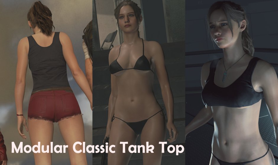 Claire in Bikini Resident Evil 2