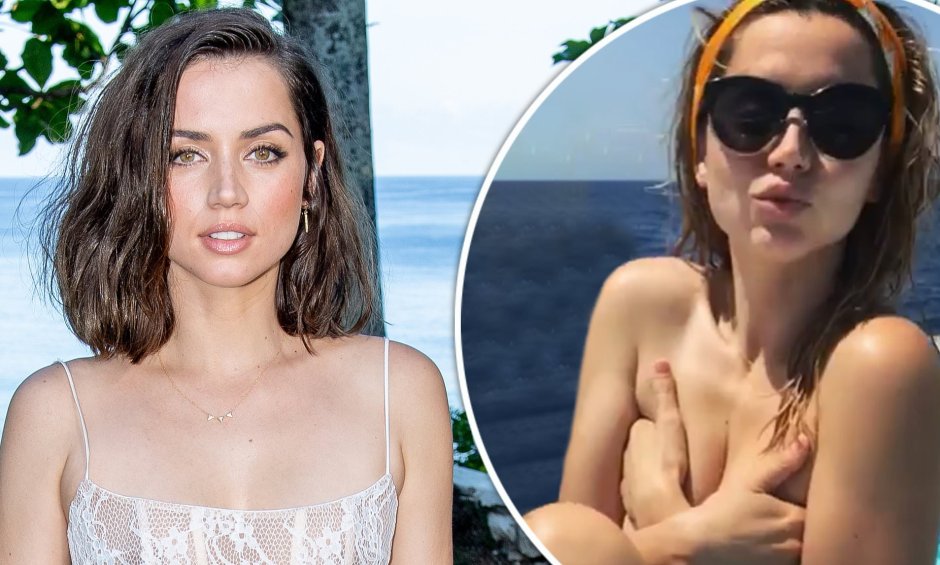 Ana de Armas swollen nipples