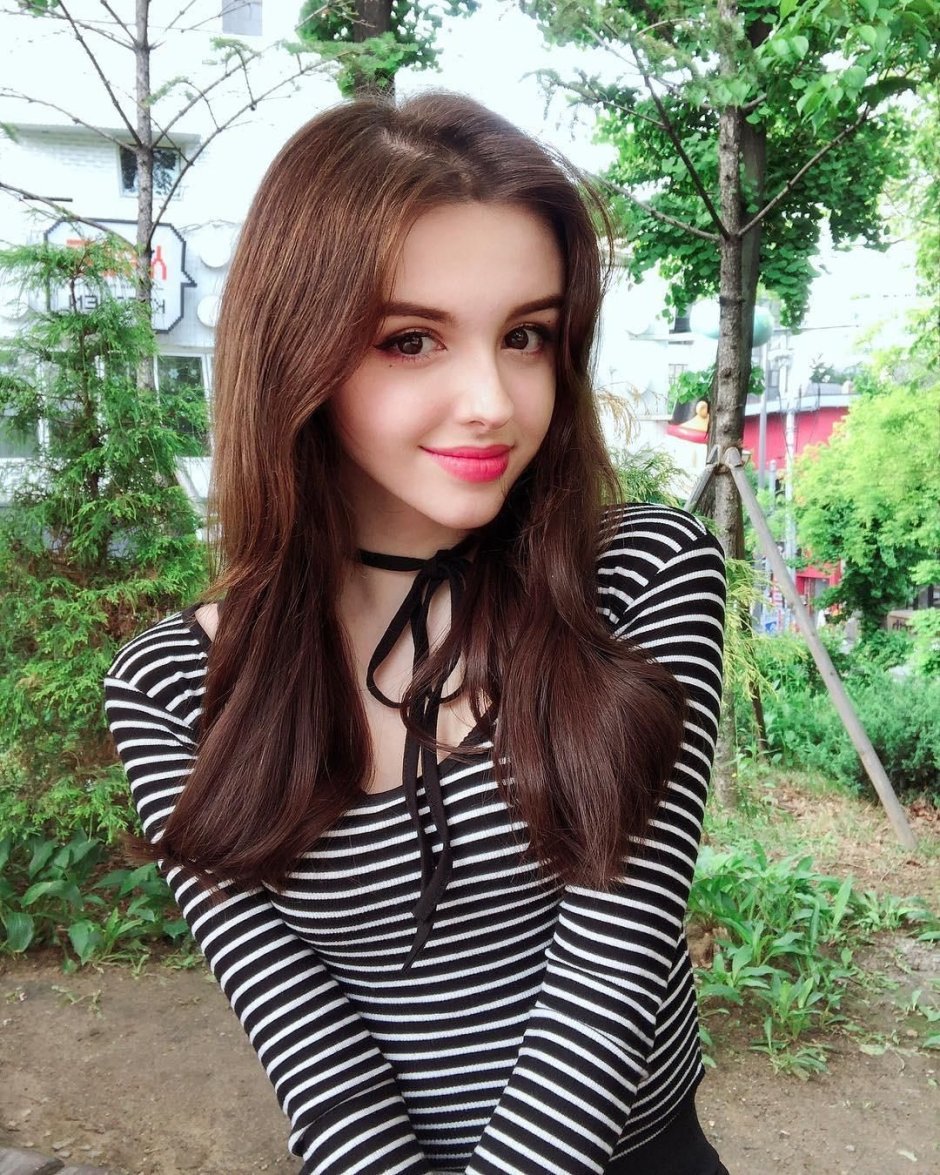 Elina Karimova in a swimsuit