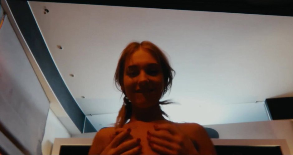 Christina Asmus scene in the film