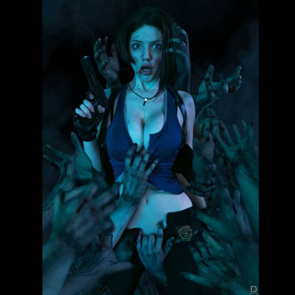 Claire Redfield and Jill Valentine and Ada Wong 18