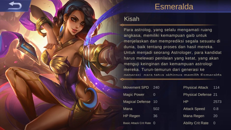 Esmeralda MLBB