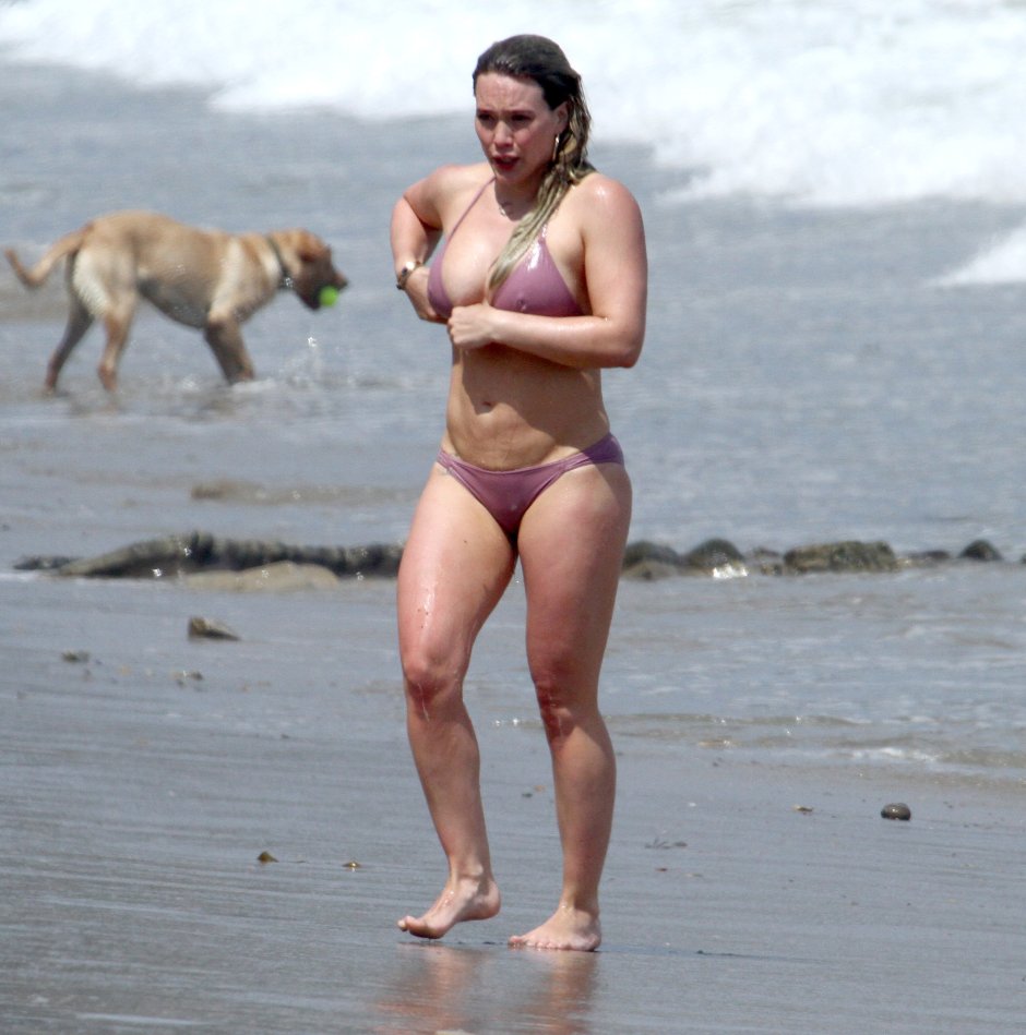 Hilary Thomas Spanish actress in a swimsuit
