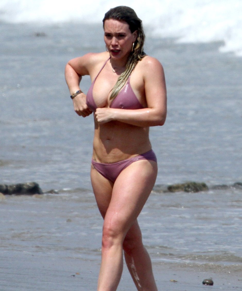 Hilary Duff in a swimsuit 2018