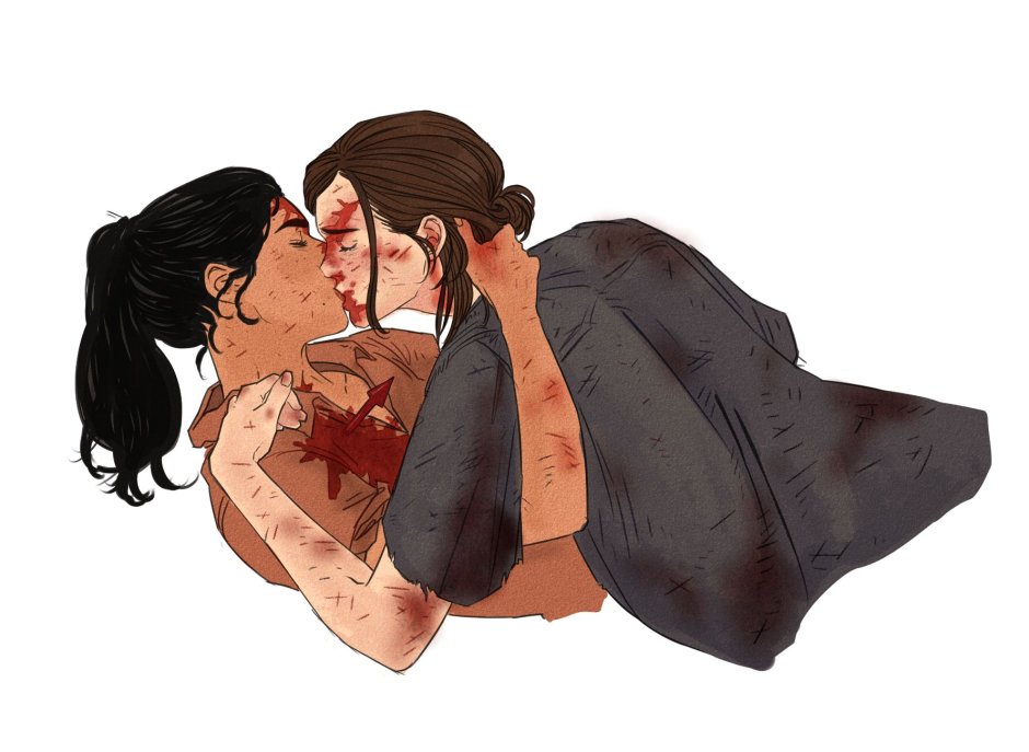 TLOU2 Dina Art