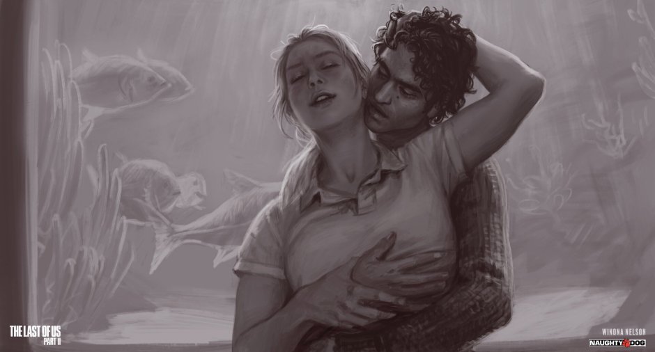 The Last of US 2 Ellie and Dina