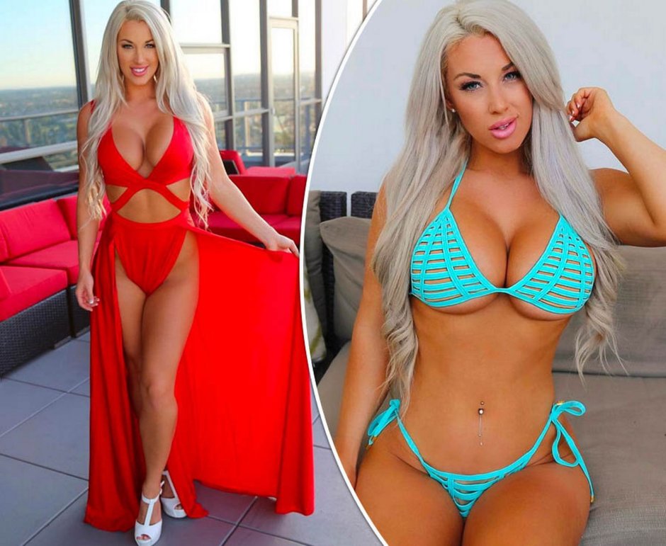 Laci Kay Somers in boots