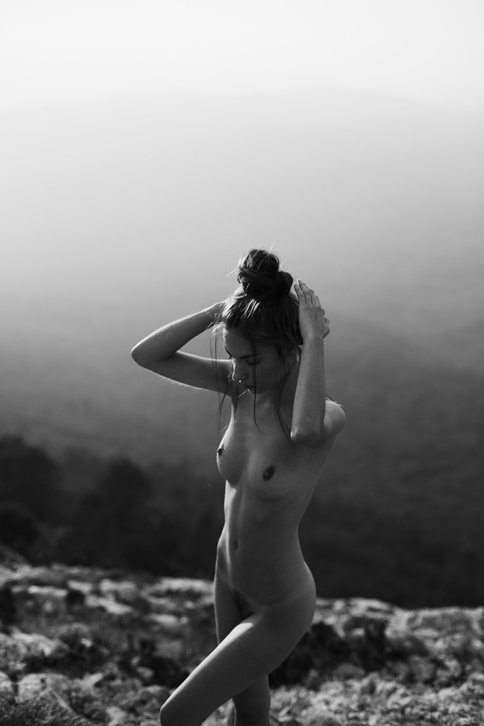 Naked wet tits private