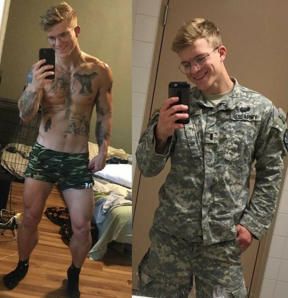 Half -naked guys