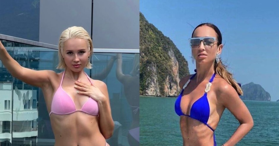Klava Coca in a swimsuit 2022