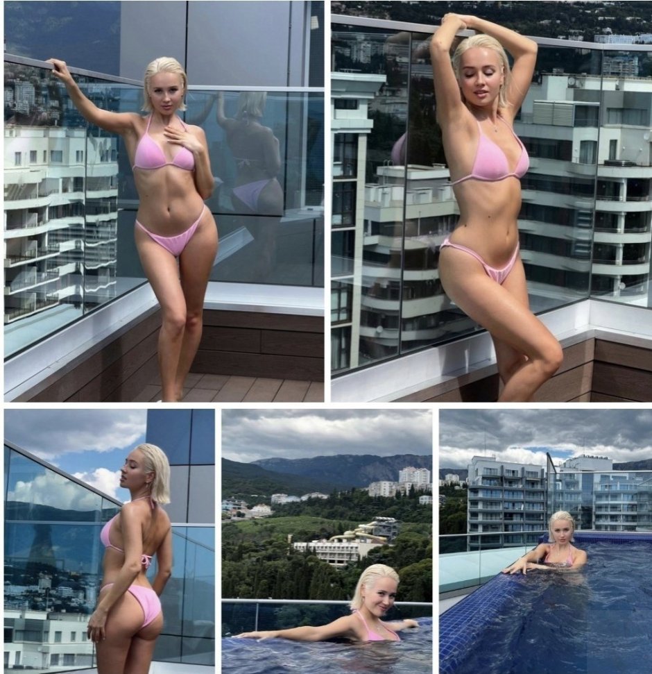 Klava Coca in a swimsuit 2022