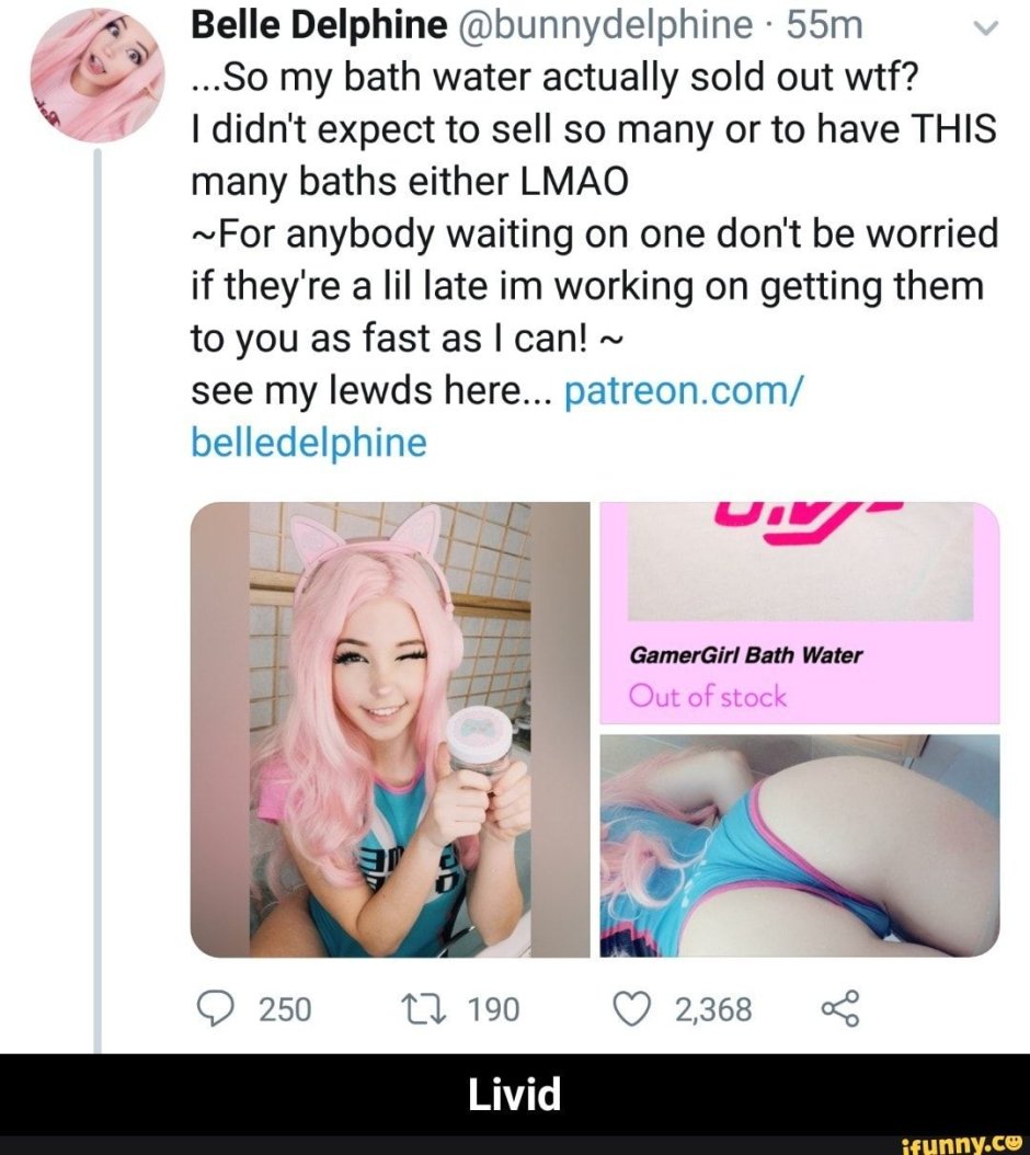 Bel Dolphin Belle Delphine Vagina 2021