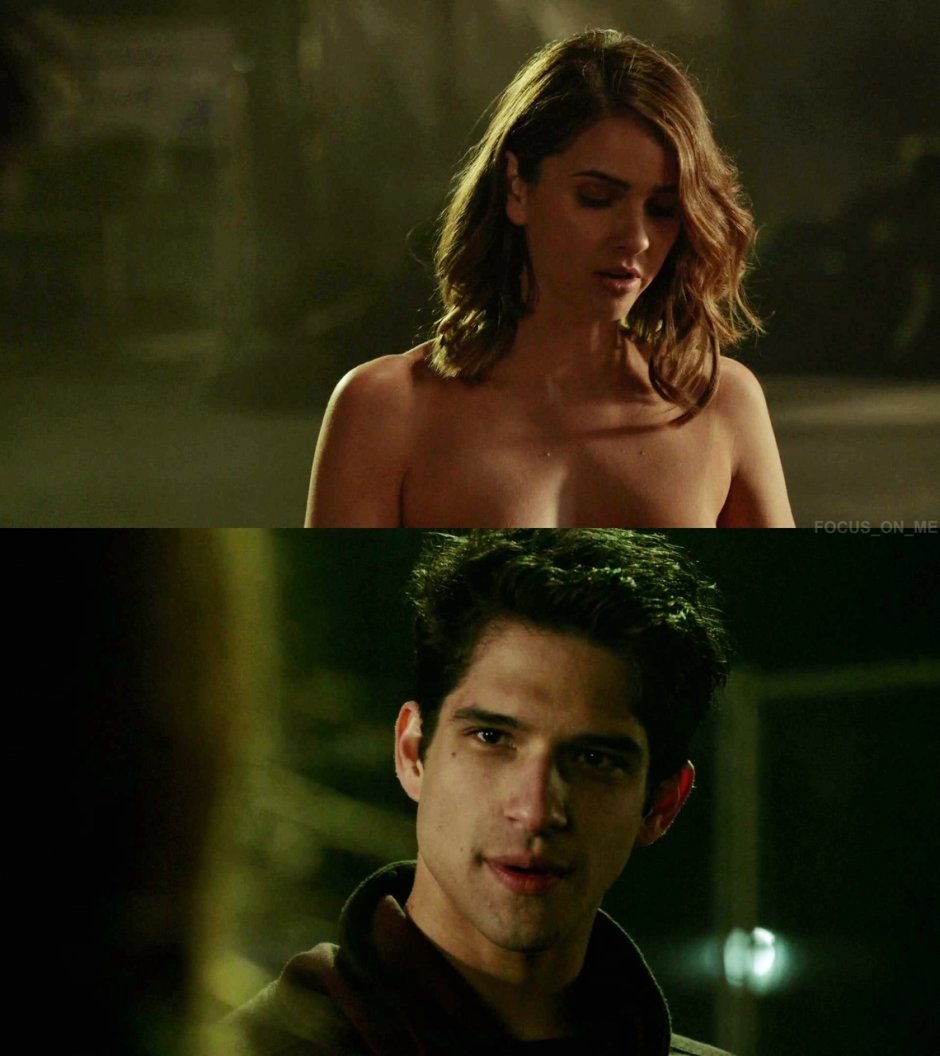 Shelley Hennig and Scott McColus