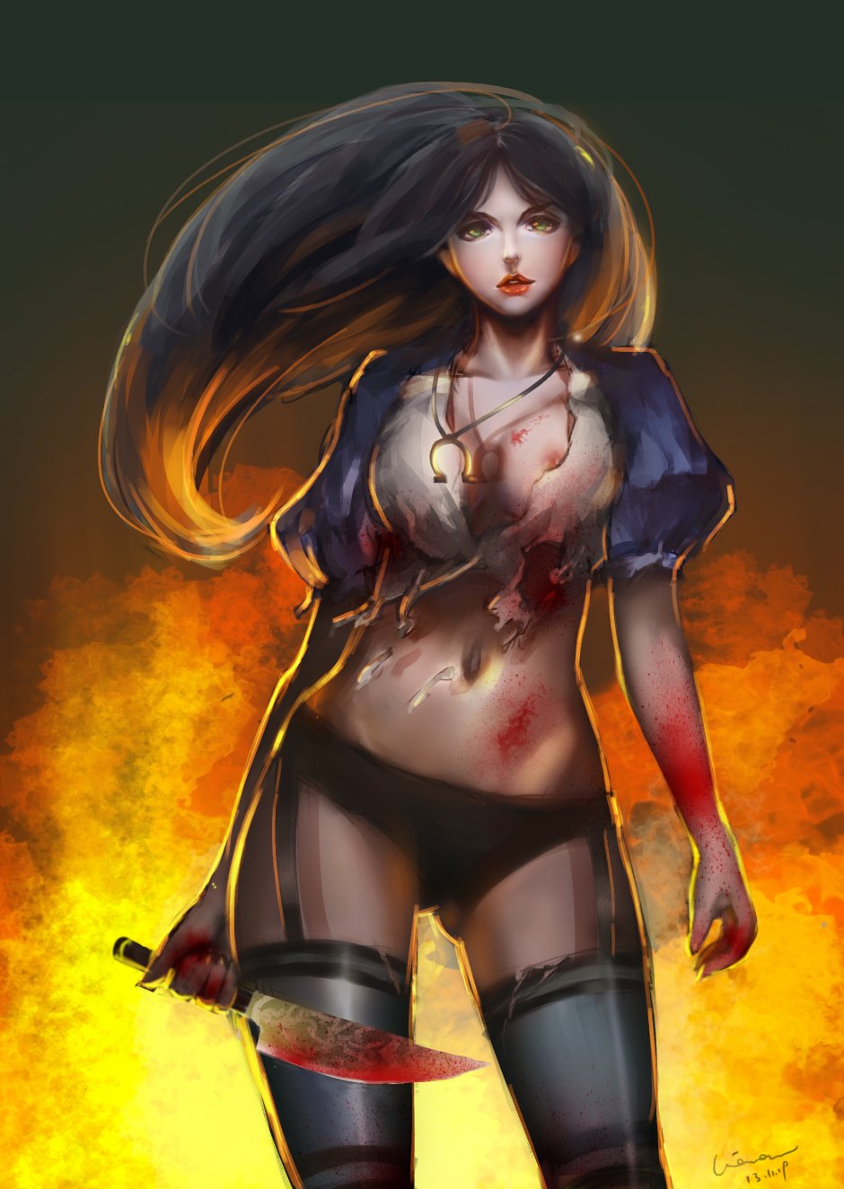 Alisa Liddell Anime Etti
