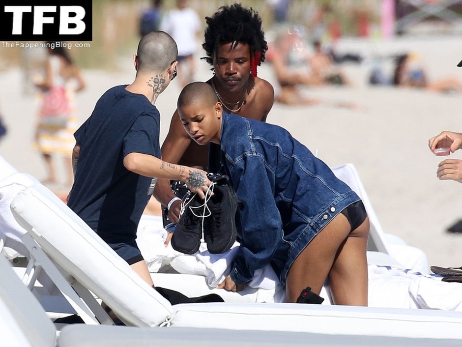 Willow Smith in a swimsuit