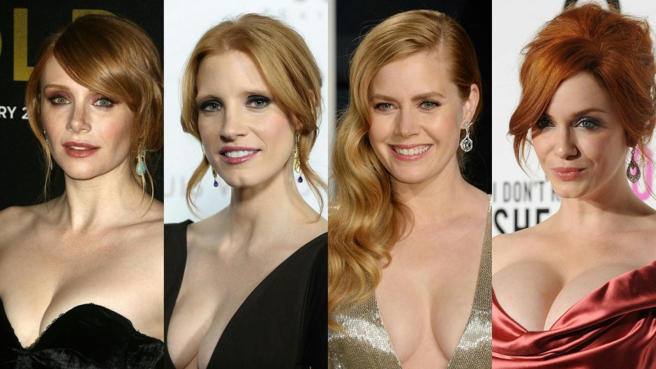 Christina Hendricks and Jessica Chastaine