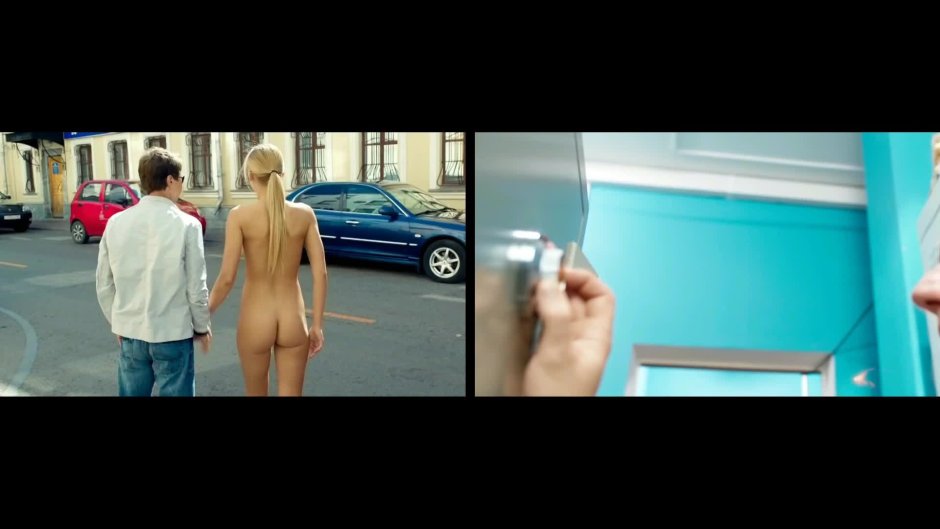 Oksana is absolutely naked