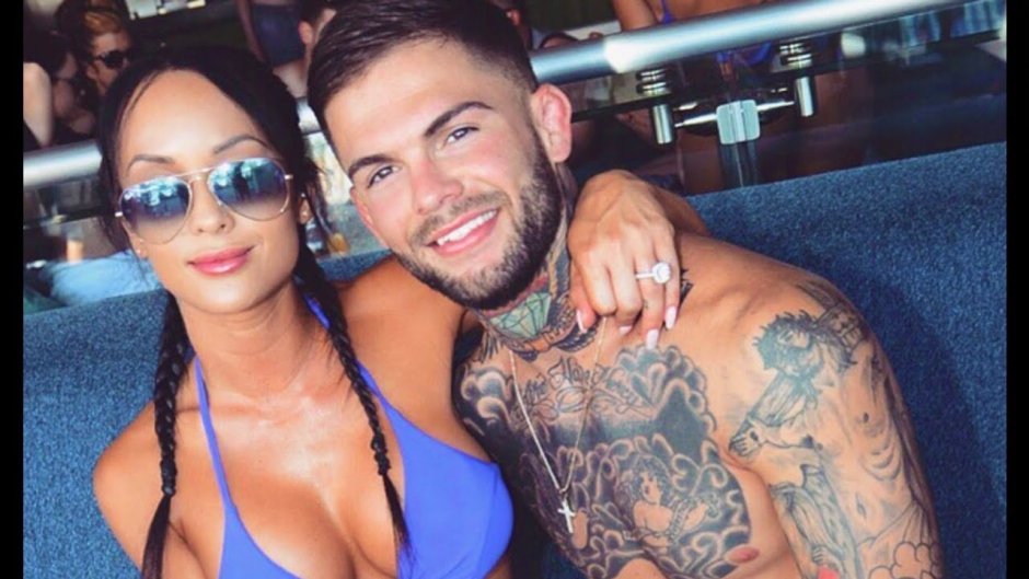Cody Garbrandt with his wife