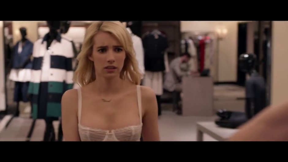 Emma Roberts in nerve underwear