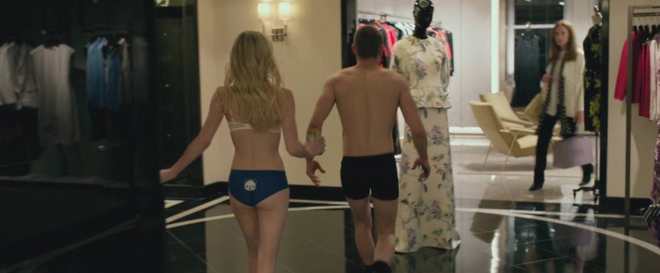 Emma Roberts in the underwear nerve