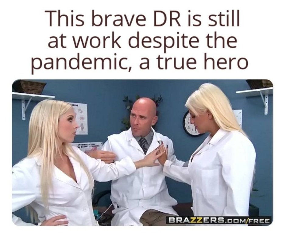 Bald doctor Johnny Sins