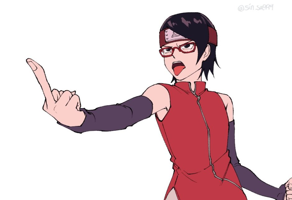 Sarada Uchiha adult