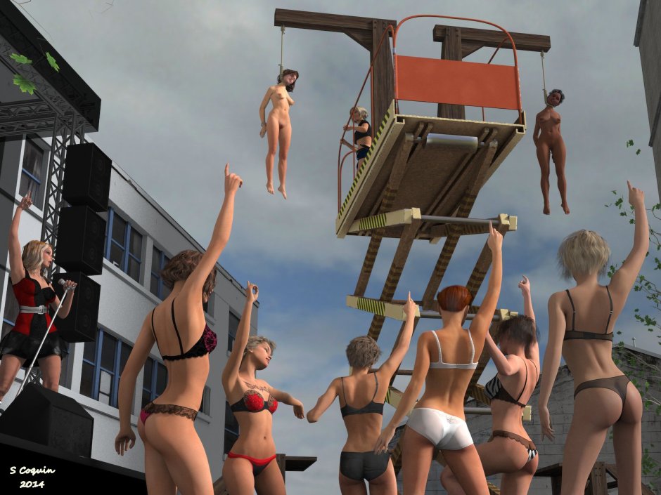 Hanging Fetish 3D in great quality
