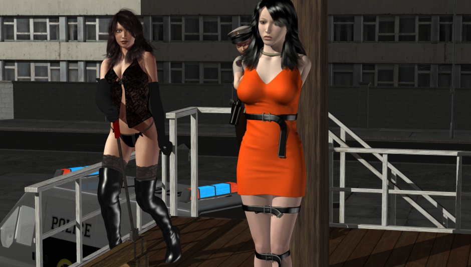 Erotic hanging 3d party temple